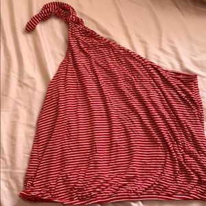 One Shoulder American Eagle Tank Top